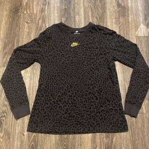 Leopard Print Nike Long Sleeve